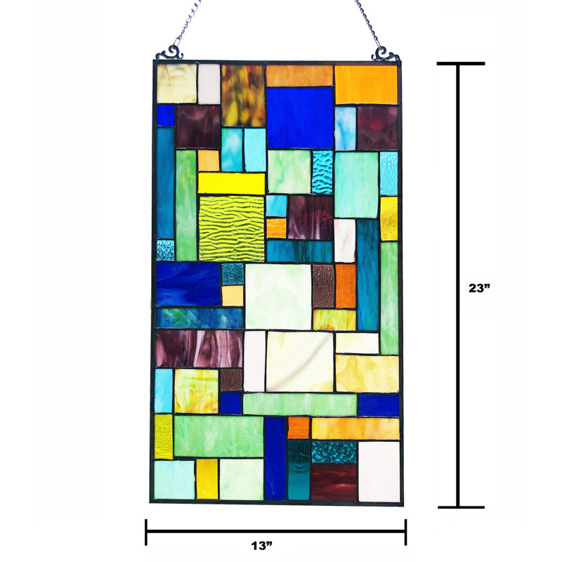 Michelle Abstract Window Panel