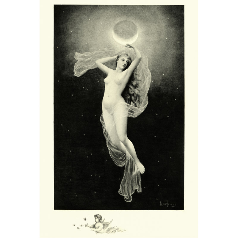 Bloomdale Bloomdale Greek Mythology, Phoebe - Wrapped Canvas Painting, 122cm H x 81cm W x 3.8cm D