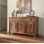 Buffet décoratif 3 portes en bois massif et manufacturé Mukul