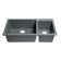 34'' L Drop-In Double Bowl Granite Kitchen Sink