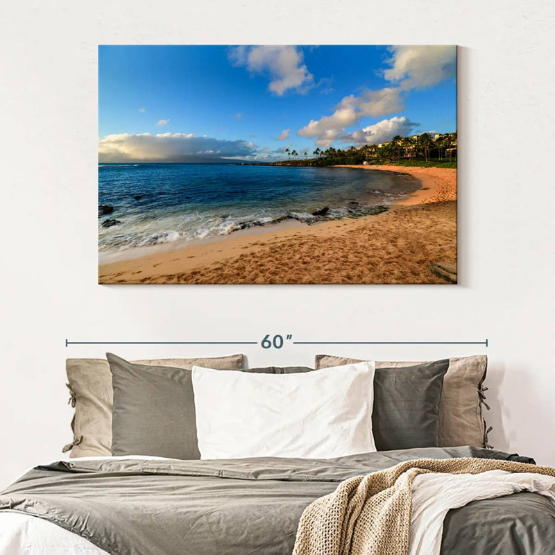 Gillard, Kapalua Bay, scène de Gillard, H 34 po x l 51 po