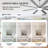 72" Large Modern Ceiling Fan w Wood Blades and LED Lights, Quiet DC Motor 6 Fan Speed w Remote-105851585