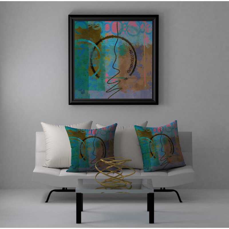  Housse et insert de coussin carré Smiles Supreme, 20 po X 20 po