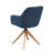 Upholstered Swivel Office Desk Chair-198951418