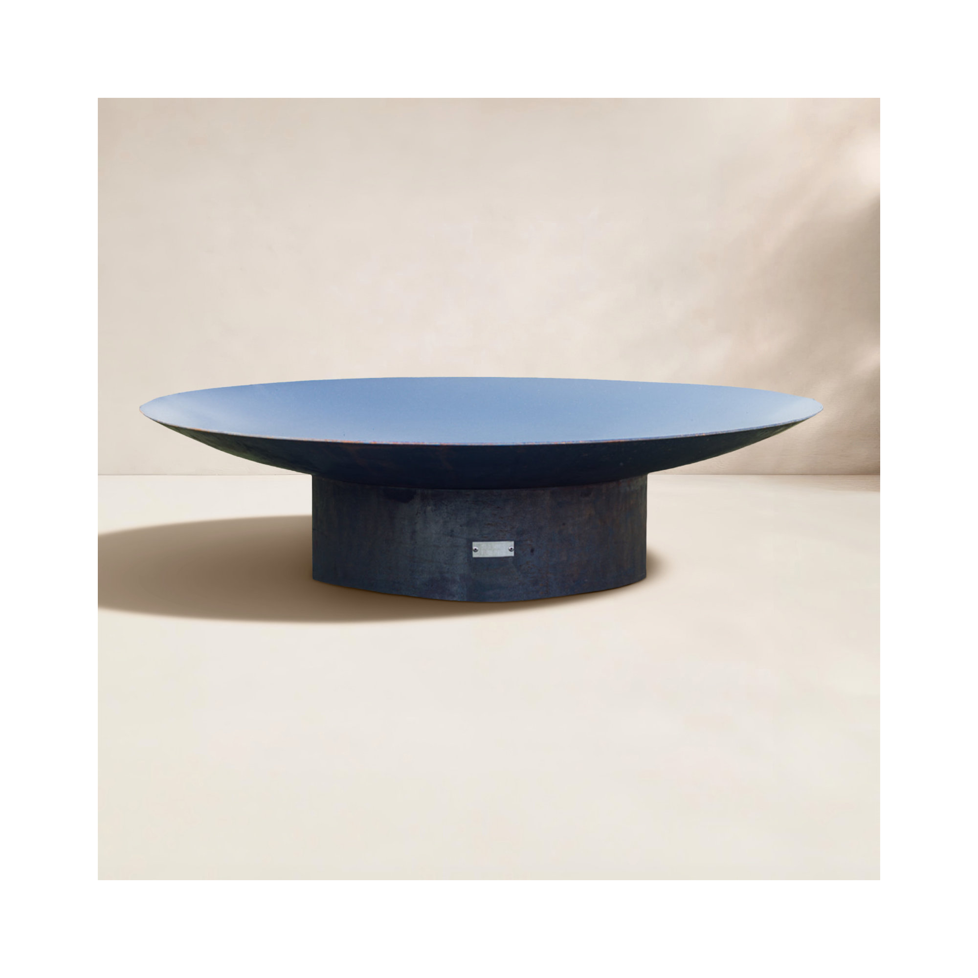 Hartlepool Round Fire Pit, 13" H x 60" W x 60" D