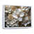 Cadre flottant blanc