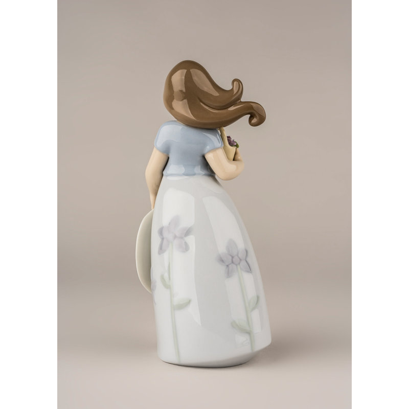 Little Violet Girl Figurine