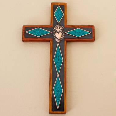 The Holiday Aisle® Wall Cross Decor Handmade Religious & Spiritual
