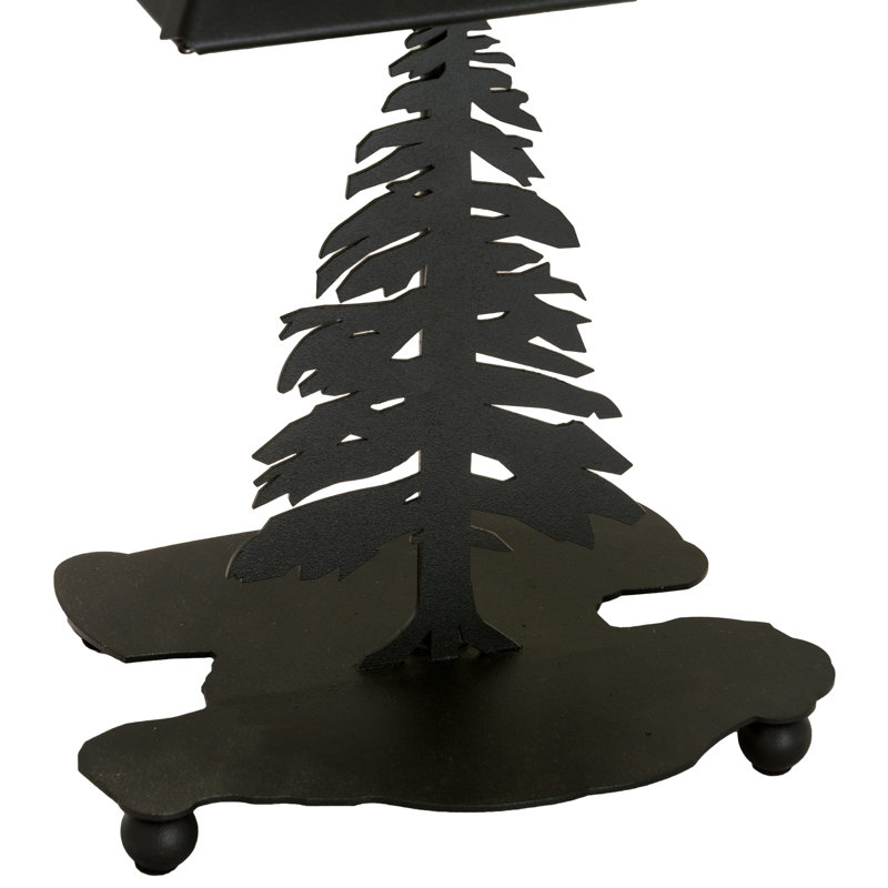 Rustic Lodge Table Lamp