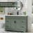 Breonica 48" Freestanding Single Sink Bathroom Vanity With Resin Top, Faucet And Drain, Hand Painted, EPA Certified-114543751