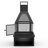 Zien 42.52" H Iron Wood Burning Outdoor Fireplace Chiminea