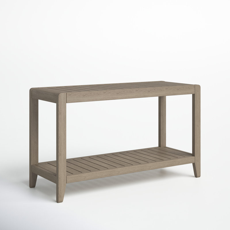 Ojai Rectangular Acacia Outdoor Buffet & Console Table