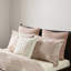 Édredon Blush très grand / très grand - 100% coton, couvre-lit à fermeture à glissière cachée réversible, sans produits chimiques nocifs