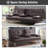 Drewry Twin 66'' Faux Leather Convertible Sofa-94342121