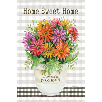 " Home Sweet Home Gerber Daises "