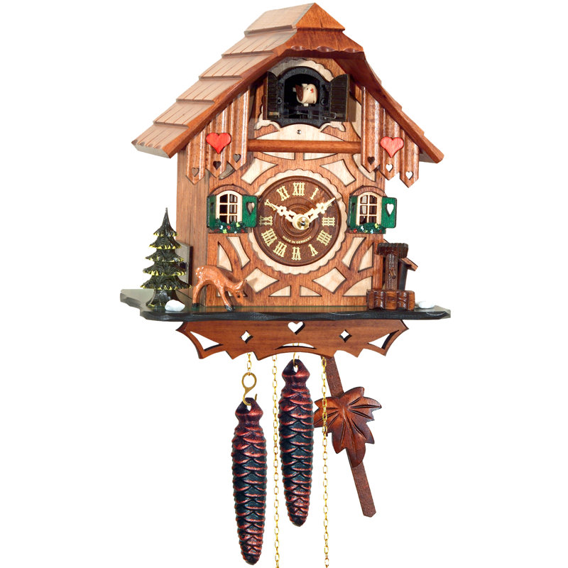 Boutelle Wood Wall Clock