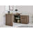 Cuuba 55.12" L-Shaped Modular Writing Desk with Storage Cabinet-141901172