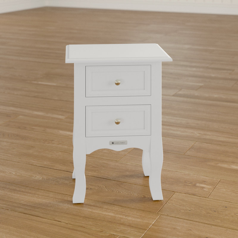 Adira 35cm W Manufactured Wood Bedside Table