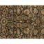 High-Quality Hand-Knotted Black And Gold Area Rug