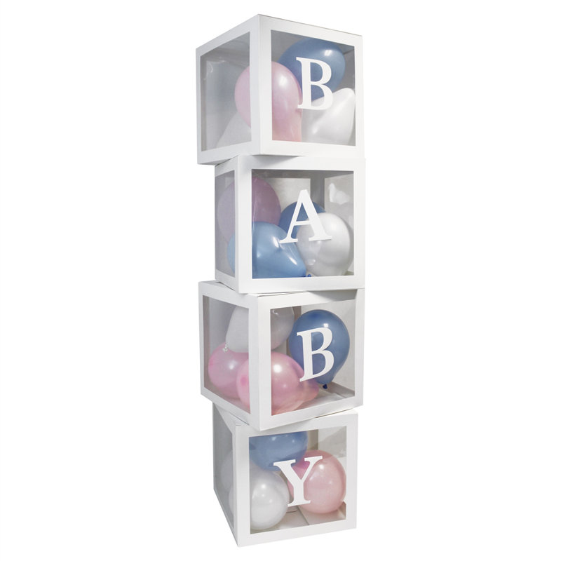 Kyleemarie 4 Piece Plastic Decorative Box Set