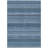 Machine Washable Indoor/Outdoor Christain ACN1420 Denim Rug-109532605