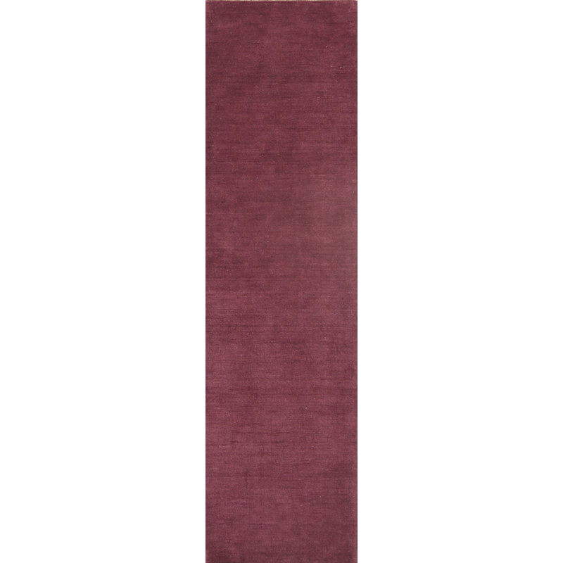 Tapis mauve en laine noué à la main Lavdmir