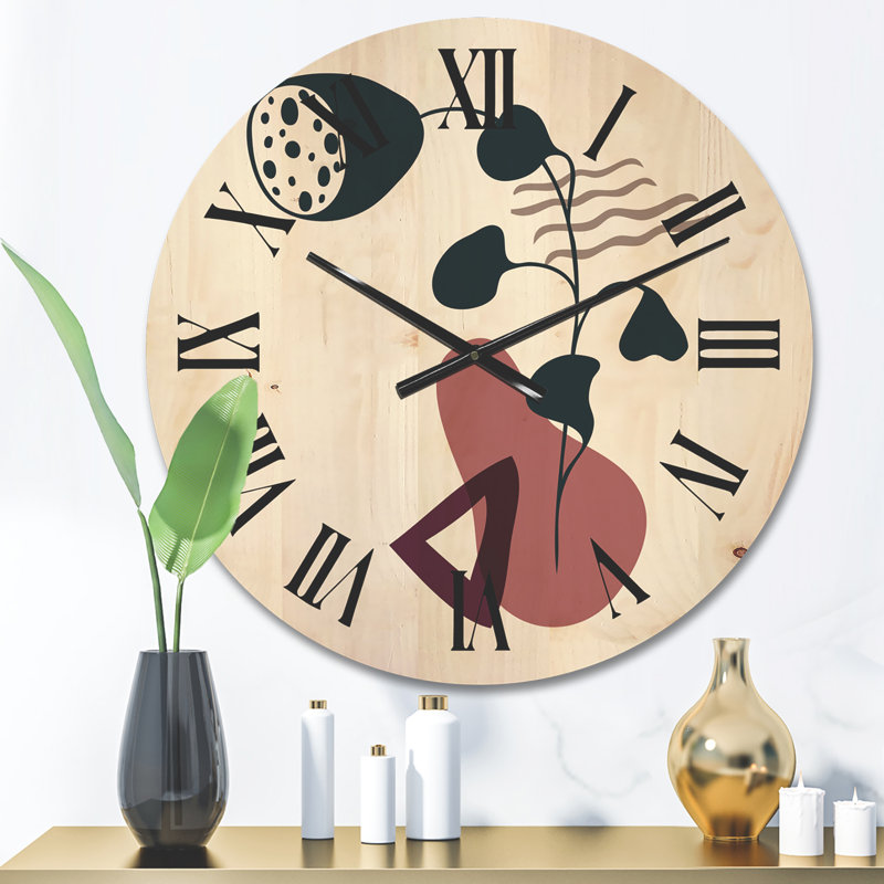 Horloge murale élémentaire, Moyen