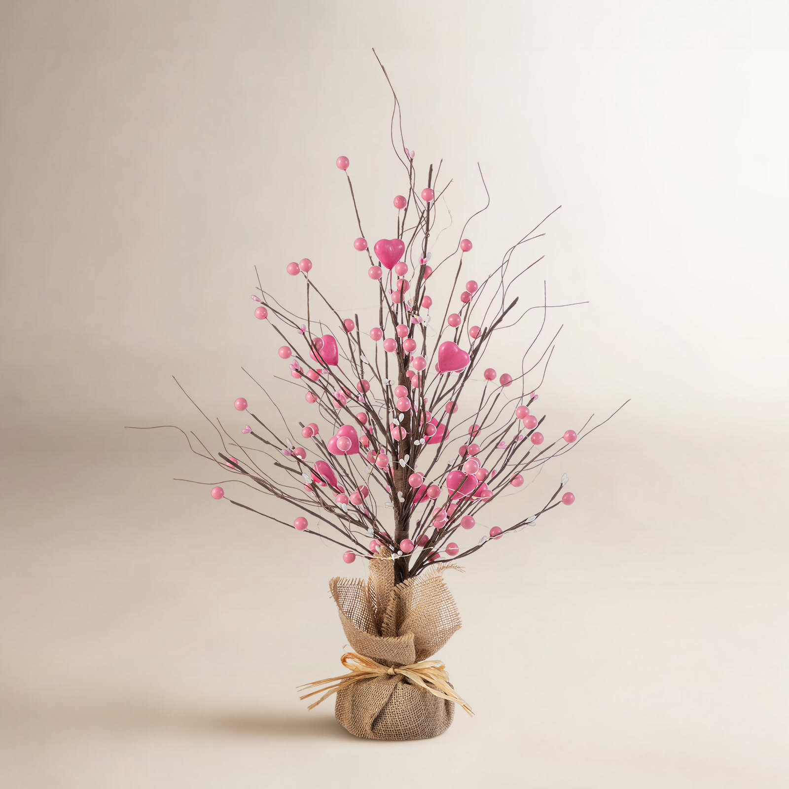 Berry Heart Floral Arrangement