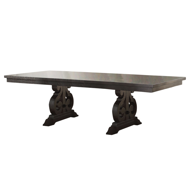 Geramie Extendable Solid Wood Dining Table
