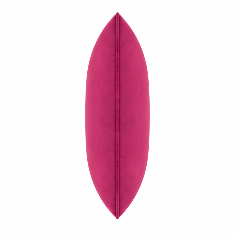 Coussin en velours Sparkles Home Boss Babe 16 po x 16 po | Verre strass | Bourre de plumes, Fuchsia