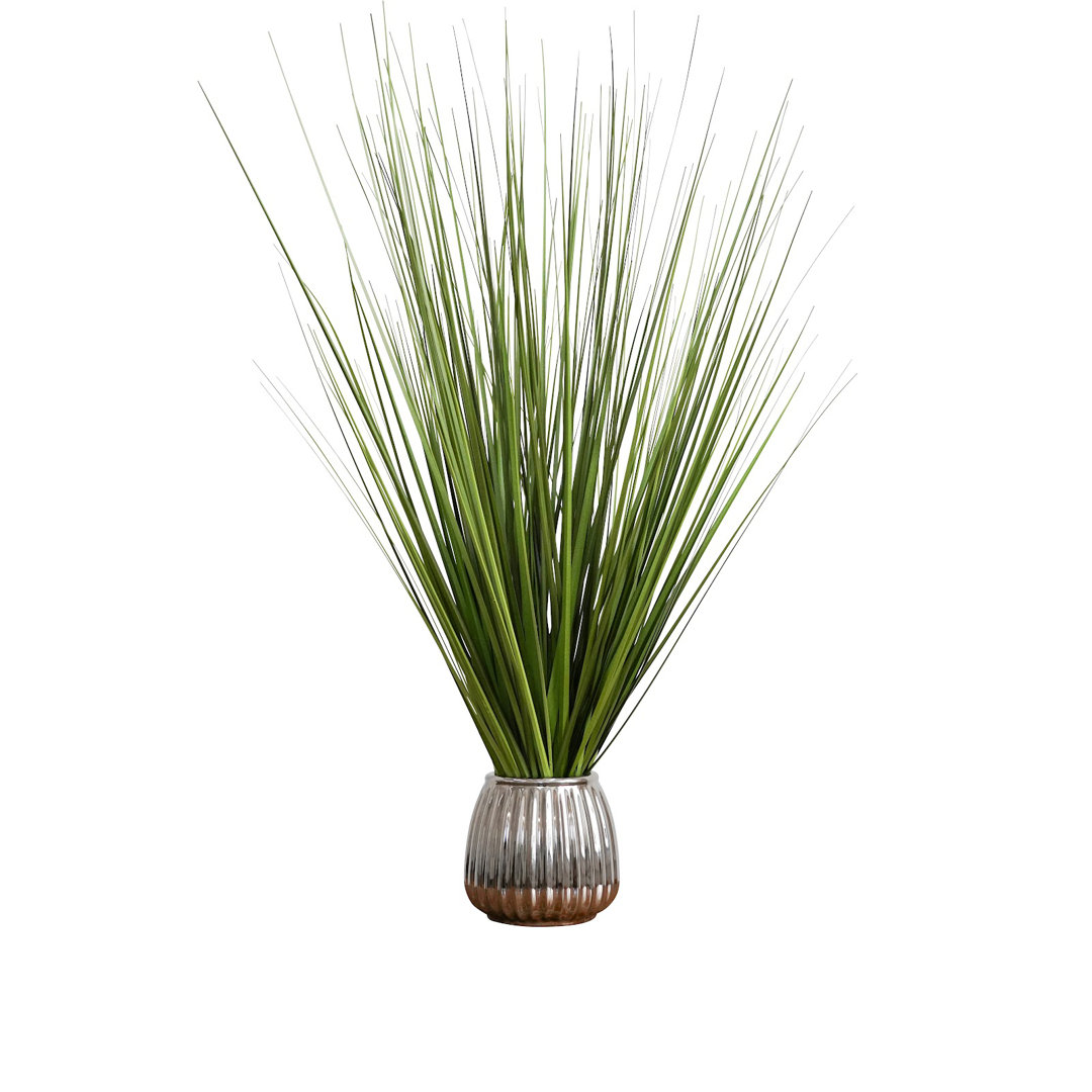 29'' Faux Foliage Grass in Ceramic Pot Brayden Studio® Base 