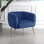 Aylin Velvet Barrel Chair