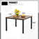Dawlton 4 - Person Metal Patio Dining Set with Square Table