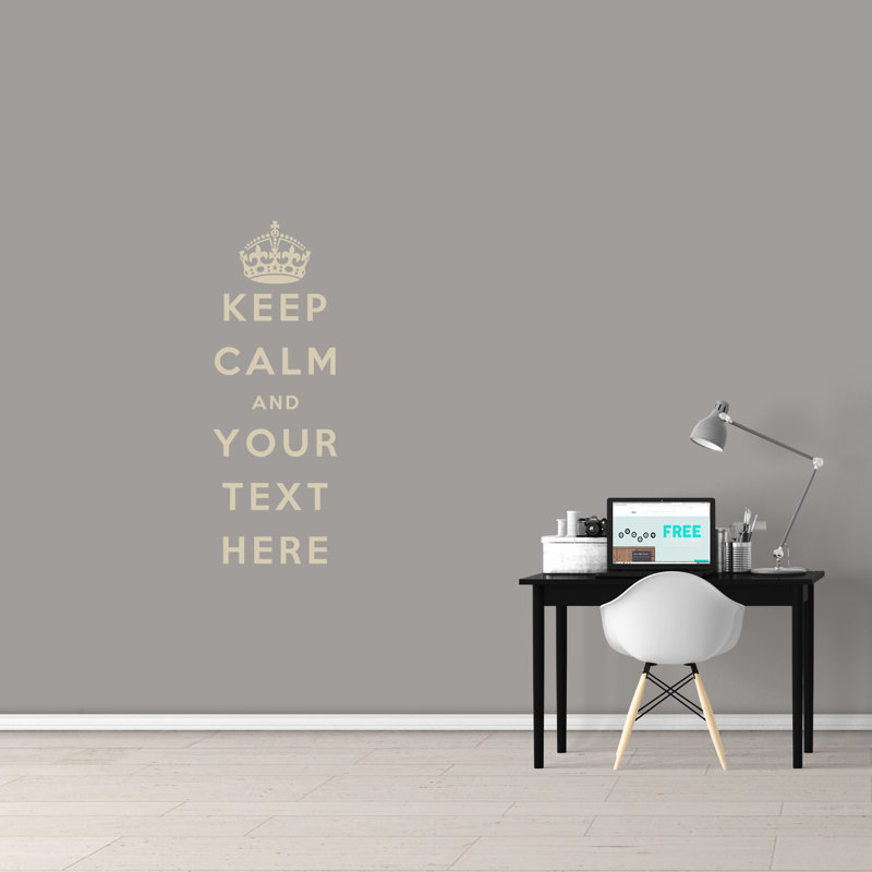 Wall Decal, Yes, Light Beige