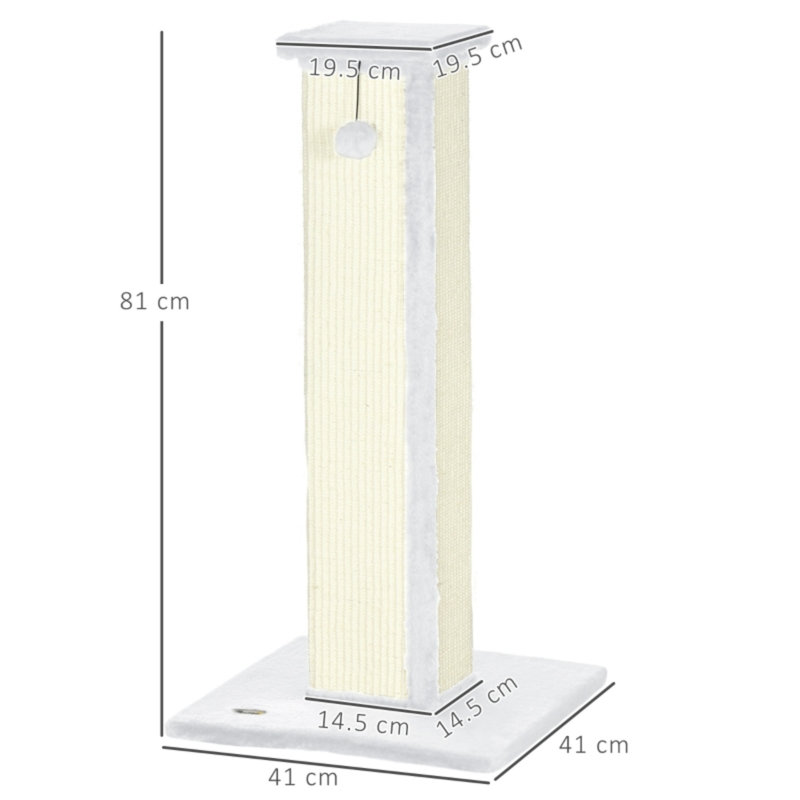81cm H Cat Tree, White