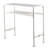 Jasi Faux Marble Top Metal Base Dining Table-597824737