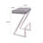 Bova Modern Backless Counter or Bar Height Barstool with Footrest in Metal and Faux Leather-23206437-41671421