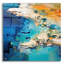 «Ocean Coastline 3 of 4» par Cameron Gray, art mural en verre acrylique-101618886