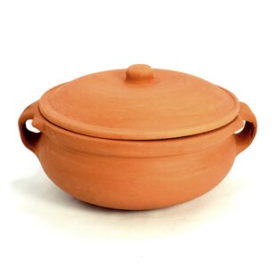 Ancient Cookware, Oval Chamba Casserole, Large