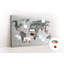 Mariliis Magnetic Cork Corkboard / Bulletin Board Bulletin Board