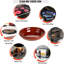 Red Barrel Studio®, assiette en argile mexicaine, 24 onces