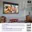Écran de projecteur encastré au plafond électrique 16: 9 Evanesce Tab-Tension B Series 120 po diag.