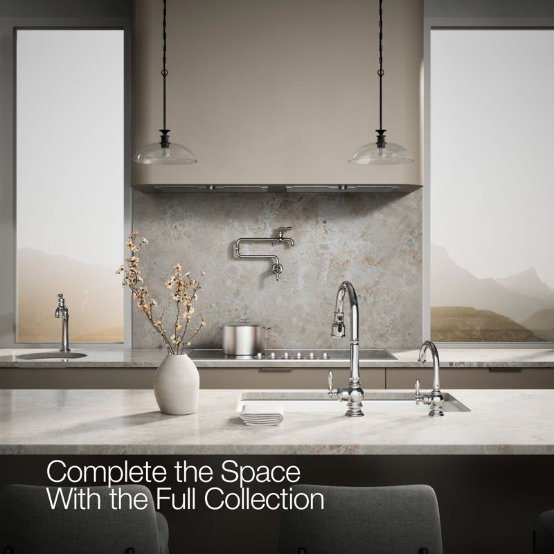 Artifacts Beverage Faucet, Polished Chrome