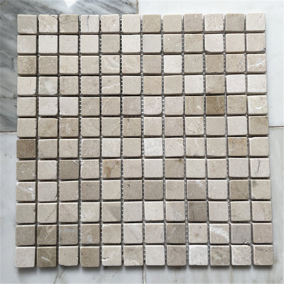 Carreau de mosaïque en marbre 12 po x 12 po