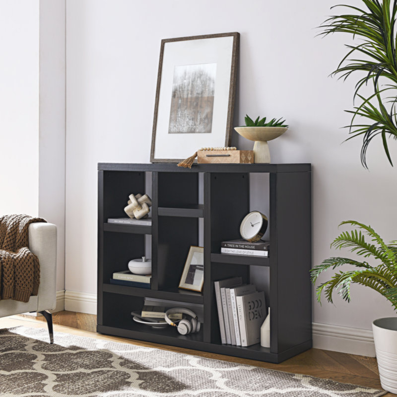 Valene 43.31'' Wide File Cabinet, Black