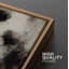 Fleurs abstraites murales, ensemble de 2 reproductions d'art sur toile encadrées-118759081-118759079