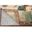 Tapis beige en laine noué à la main de conception unique 2 pi 10 po x 3 pi 10 po Lucia-Noelia
