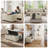 Velvet Upholstered Tufted Storage Bench-1429960269