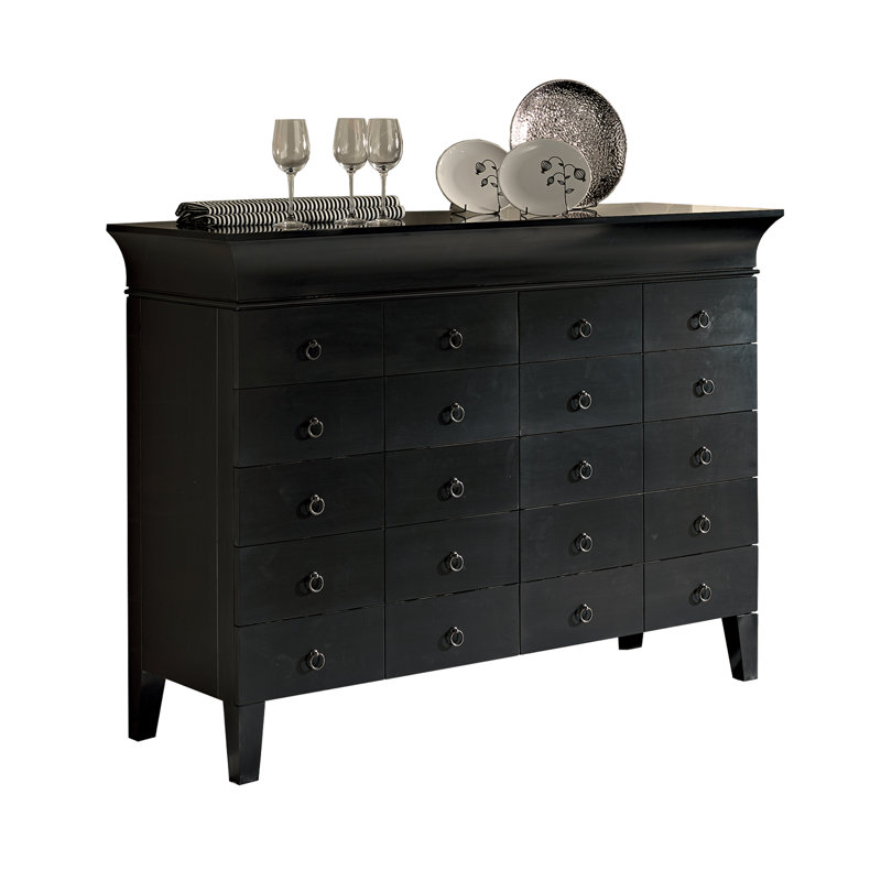 Hueytown 160 cm W Chest of 20 Drawers