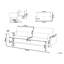 Abidin 3 Seater Sofa Bed
